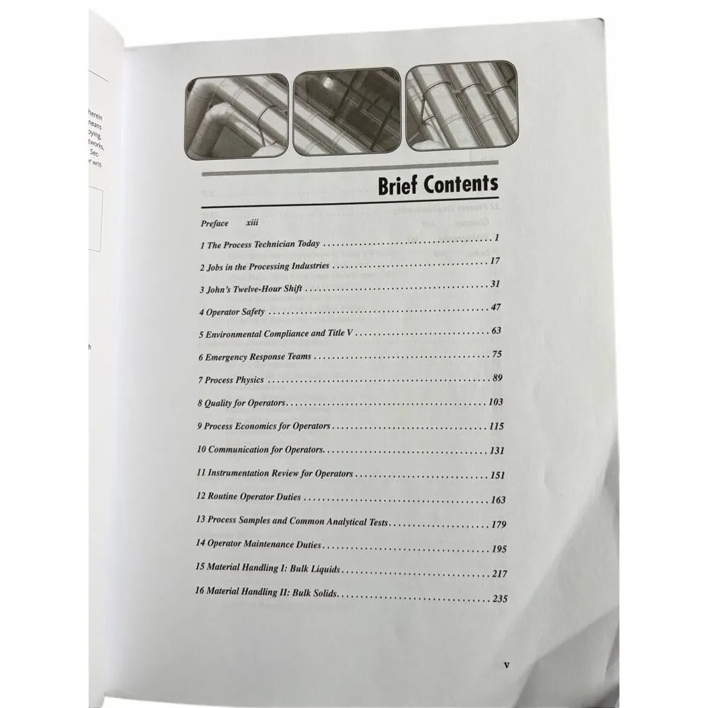 Process Technology Plant Operations 2nd Edition college text book- Michael Speeg